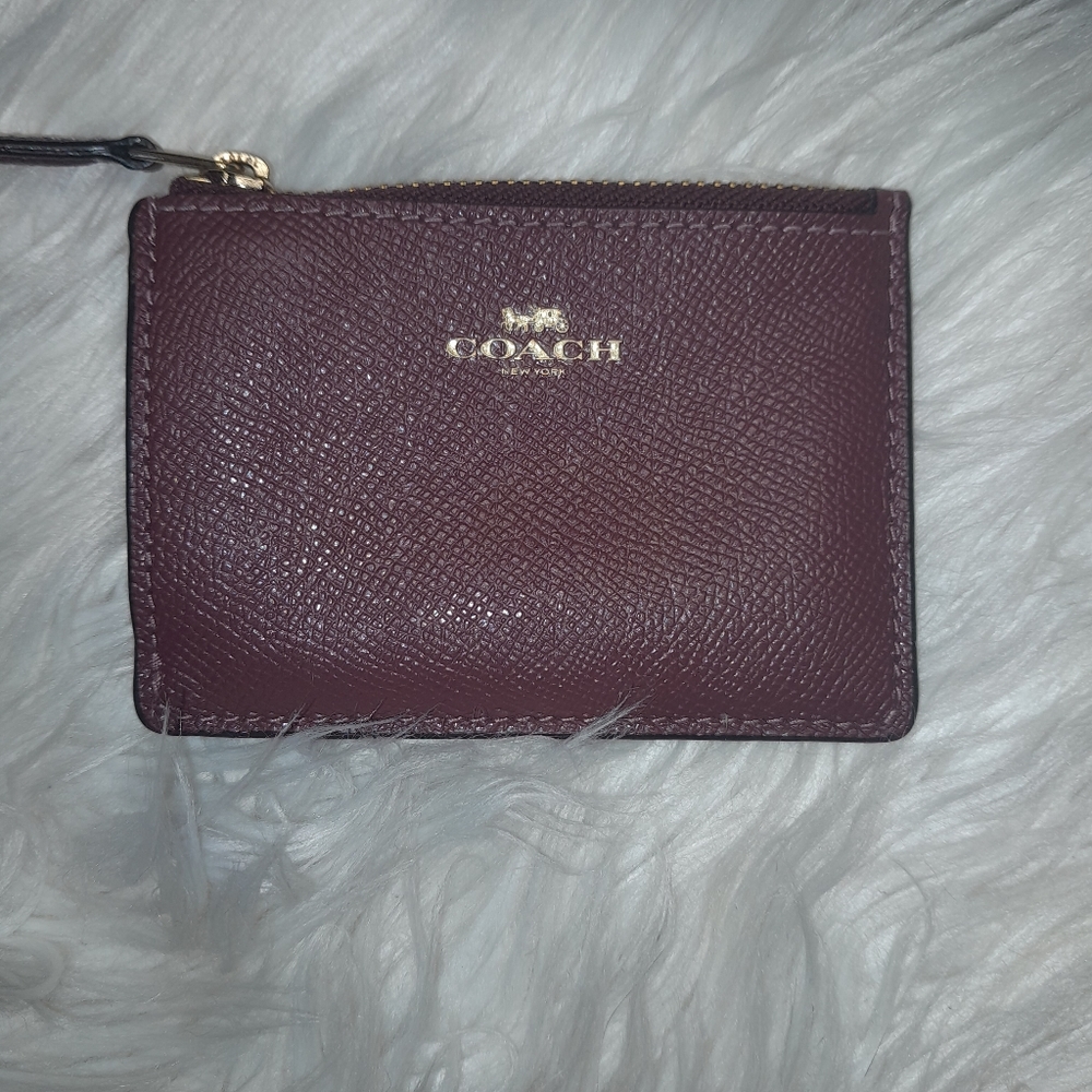 Coach card holder